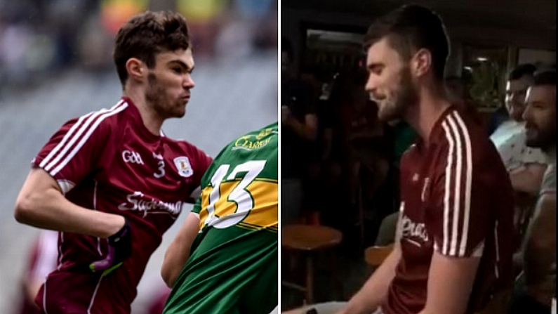 Watch: Galway U20 Captain Beautifully Sings 'Caledonia' In Boston