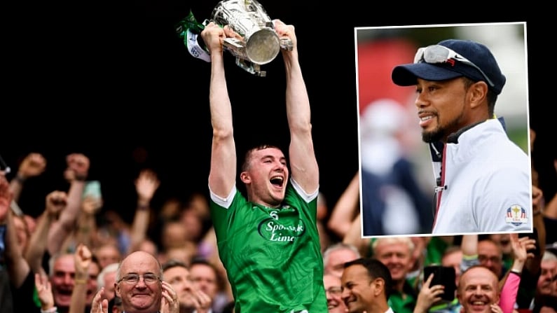 Tiger Woods Congratulates Limerick On All-Ireland Victory