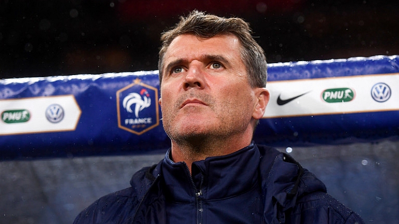 28 May 2018; Republic of Ireland assistant manager Roy Keane prior to the International Friendly match between France and Republic of Ireland at Stade de France in Paris, France. Photo by Stephen McCarthy/Sportsfile