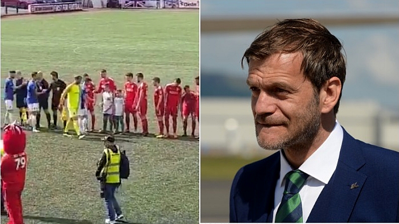 'A Massive Issue' - Cliftonville Boss Slates Roy Carroll's Handshake Snub