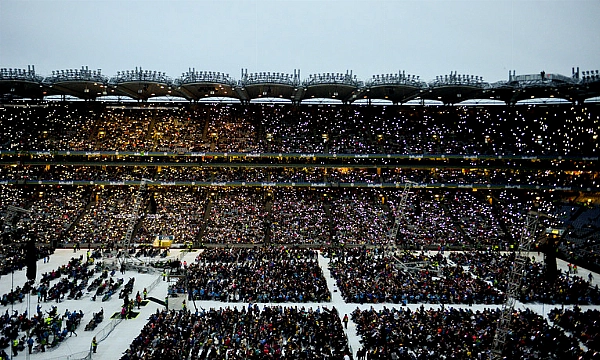 pope francis at croke park