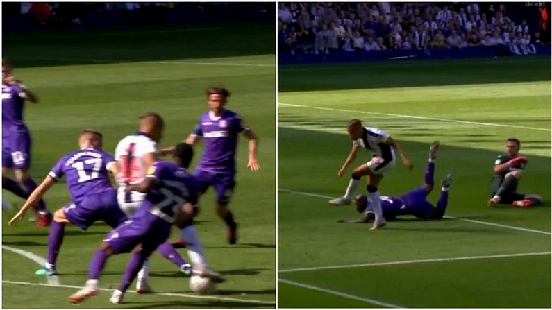 Watch: Dwight Gayle Executes Superb Bergkamp-Esque Turn & Finish