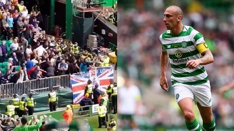 Watch: Rangers Fans React Furiously To Scott Brown Dancing After Old Firm Derby