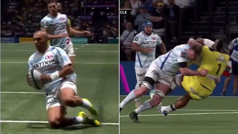 Watch: Zebo Scores A Try And Donnacha Ryan Cuts A Man In Half For Racing