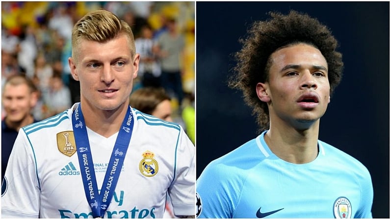 Toni Kroos Weighs In On Concerns About Leroy Sane's 'Bad Attitude'