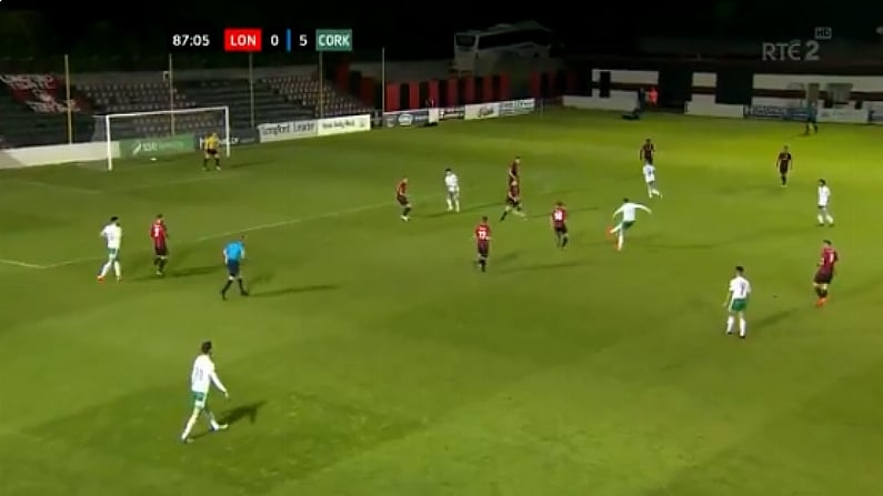 Watch: Kieran Sadlier Hits Absolute Screamer In Cork's Cup Demolition