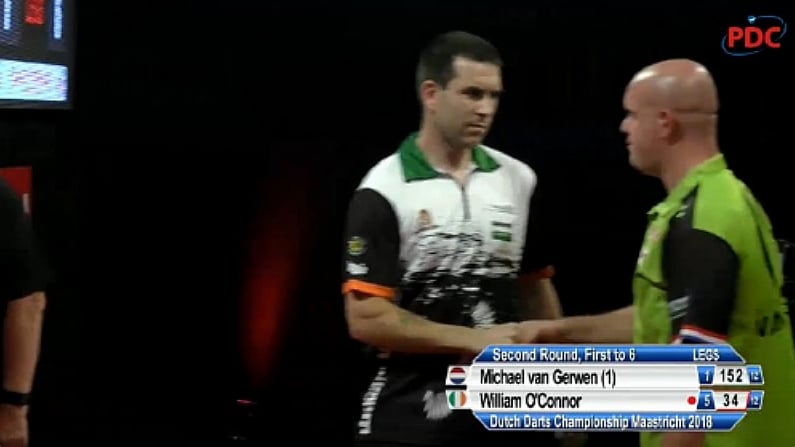 Ireland's William O'Connor Beats World #1 MvG At Dutch Championships