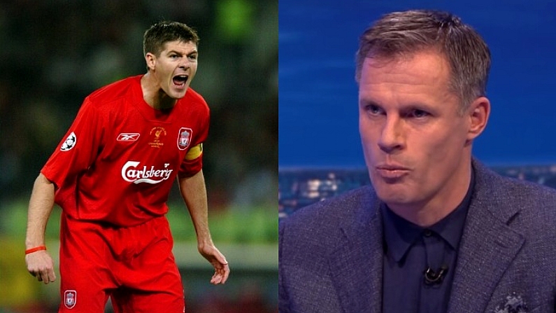 Jamie Carragher Is Not Having Cisse's Steven Gerrard Team-Talk Memory