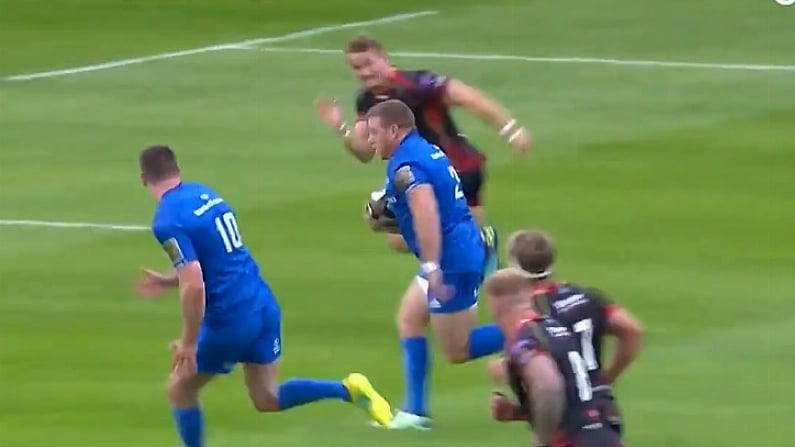 Watch: Leinster's Perfect Training Ground Move Finished By Lightning Sean Cronin