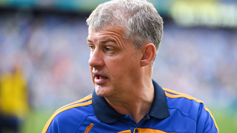 14 July 2018; Roscommon manager Kevin McStay after the GAA Football All-Ireland Senior Championship Quarter-Final Group 2 Phase 1 match between Tyrone and Roscommon at Croke Park in Dublin. Photo by Ray McManus/Sportsfile