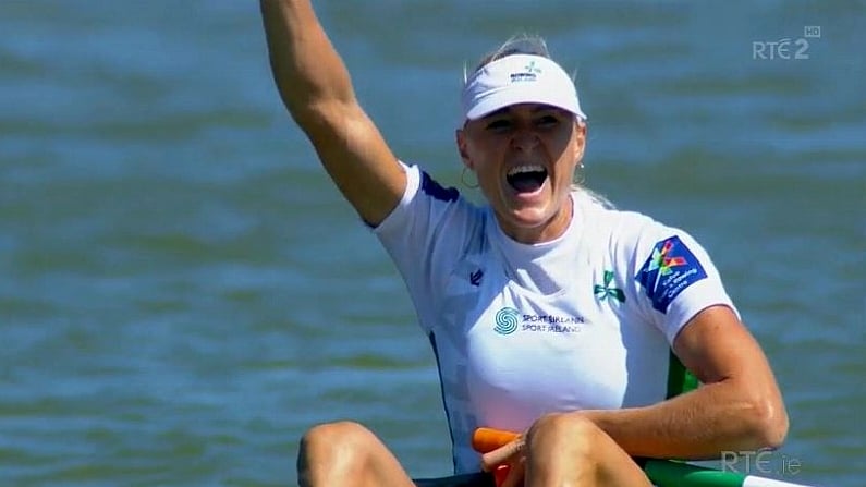 Sanita Puspure Wins GOLD For Ireland At World Rowing Championships