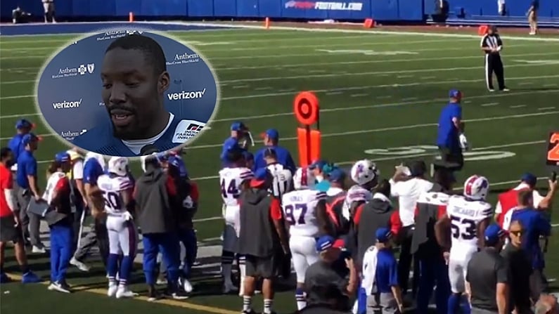 Incredible Scenes As Buffalo Bills Player Quits And Retires At Half-Time