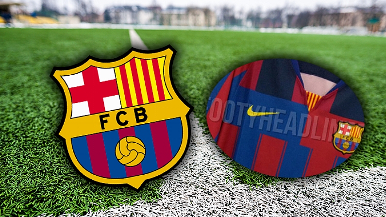 Report: Barcelona Set To Mark 20 Years With Nike With Hideous Bar Code Kit