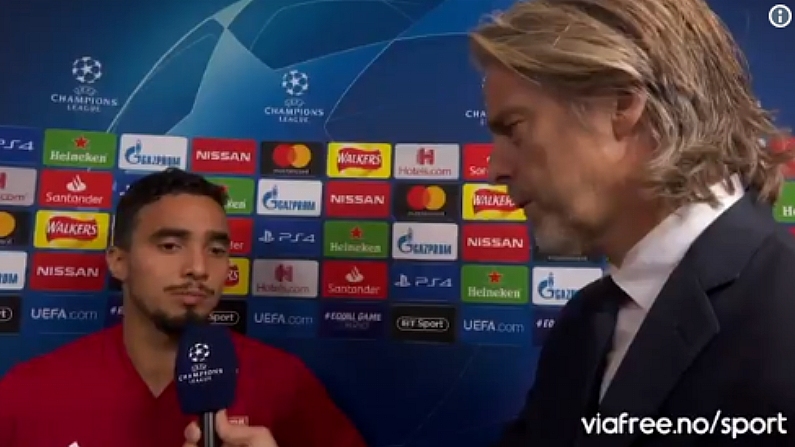 Watch: Rafael Charms Man United Fans With Triumphant Post-City Interview