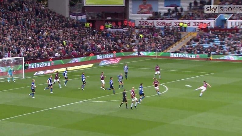 You Need To See This Incredible John McGinn Goal For Aston Villa