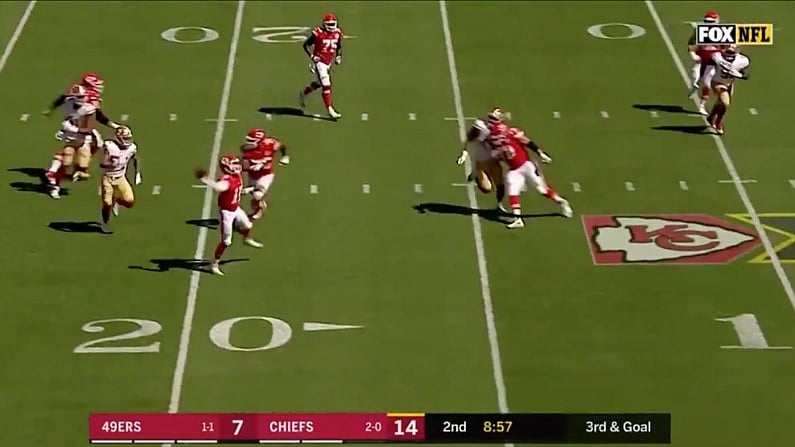 Watch: Patrick Mahomes Throws Absolutely Incredible Touchdown Pass