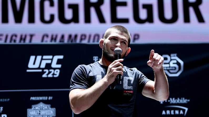 Khabib Gets Fans Riled Up With Questions About Irish Language