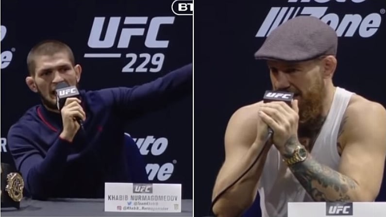 Khabib Storms Out Of Press Conference While McGregor Set For $50 Million