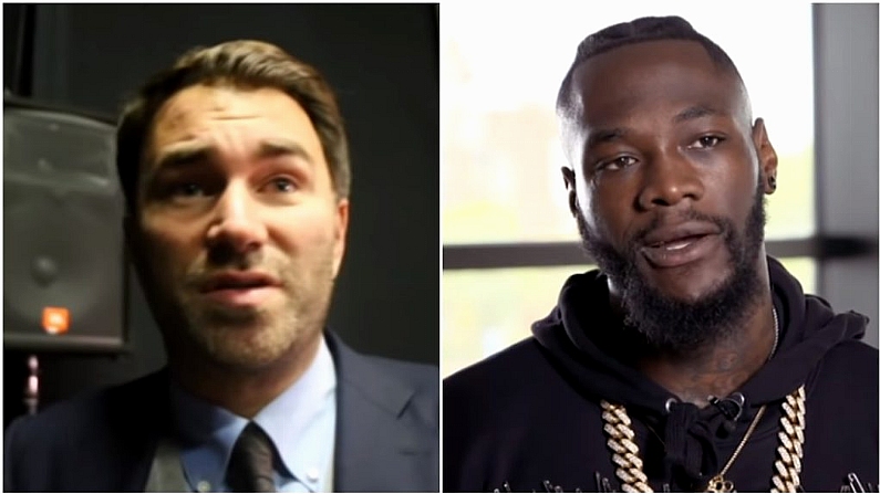 Ranting Eddie Hearn 'Tired Of Idiots' Falling For Wilder's Evasion Tactics