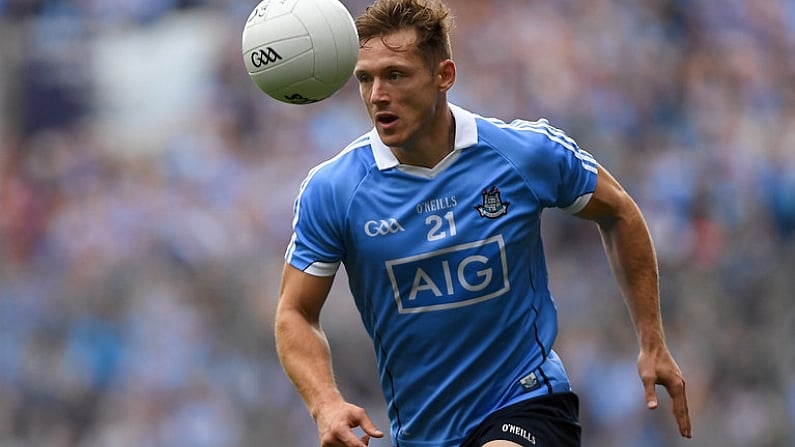 11 August 2018; Paul Flynn of Dublin during the GAA Football All-Ireland Senior Championship semi-final match between Dublin and Galway at Croke Park in Dublin.  Photo by Piaras O Midheach/Sportsfile