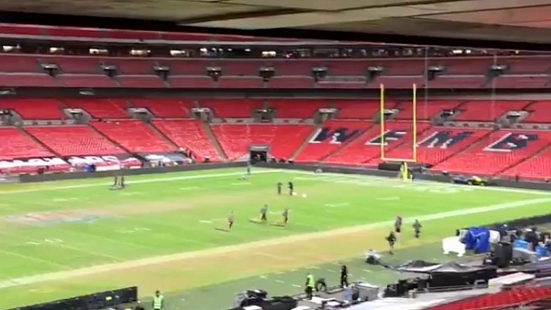 Wembley Pitch An Absolute State Ahead Of Spurs Vs Man City Game