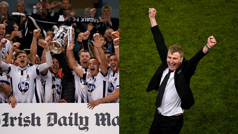 Watch: Dundalk Fans Go Mental As Outstanding Goal Secures Double Dream