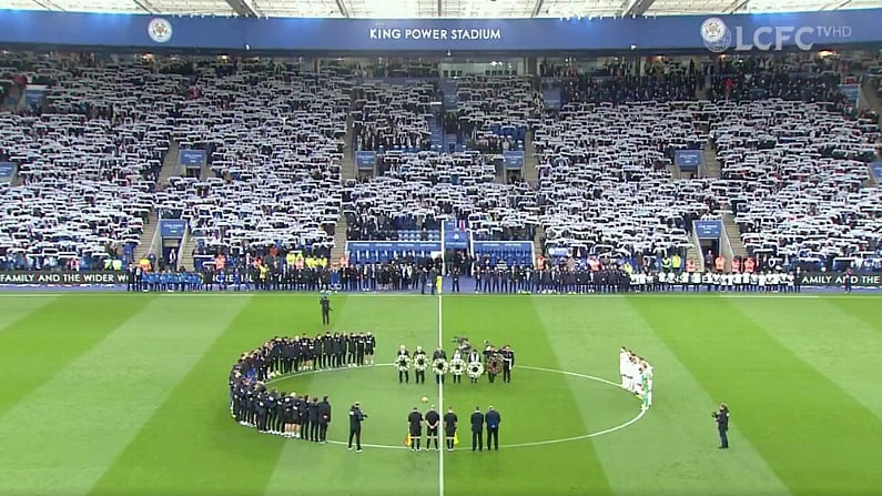 Poignant Scenes As Leicester Pay Tribute To 'The Boss' At King Power Stadium