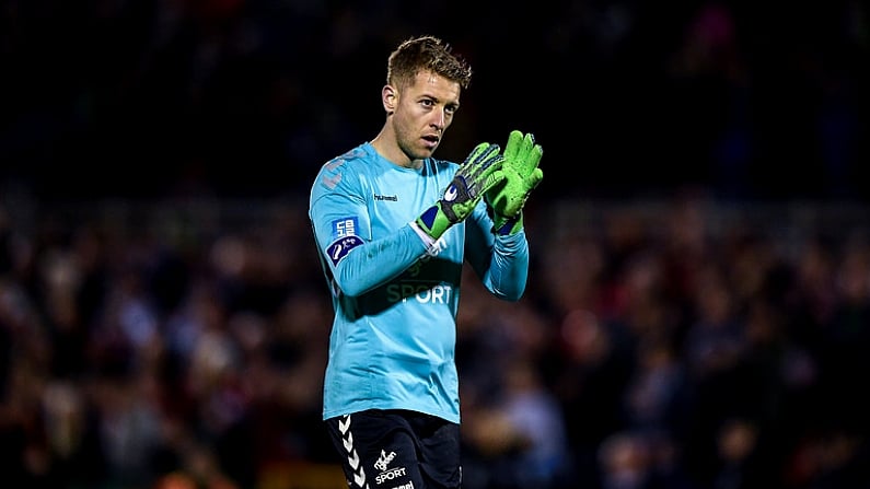 8 October 2018; Shane Supple of Bohemians during the Irish Daily Mail FAI Cup Semi-Final Replay match between Cork City and Bohemians at Turners Cross in Cork. Photo by Harry Murphy/Sportsfile