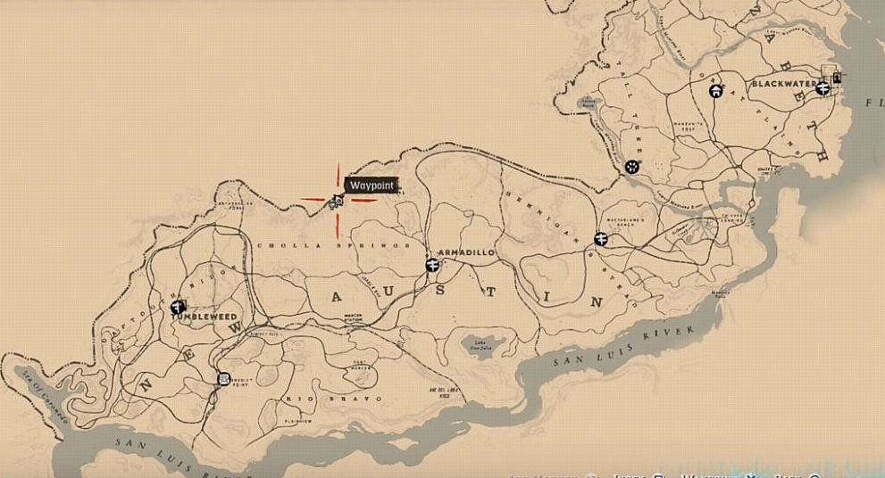 torn treasure map in Red dead redemption 2