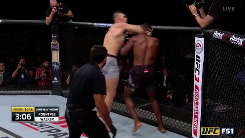 Brazilian Stuns With Brutal Elbow KO In UFC Debut