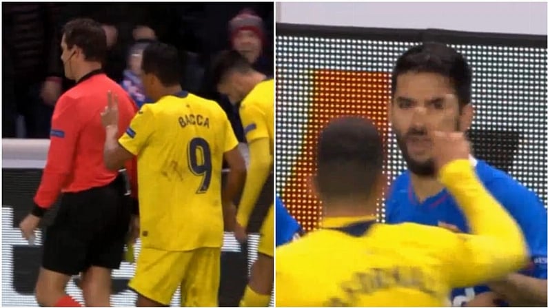 Watch: Villarreal Ensure Rangers Player Is Sent-Off After Referee Forgets