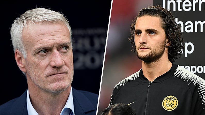 Deschamps Opens Up On Adrien Rabiot's Future With France