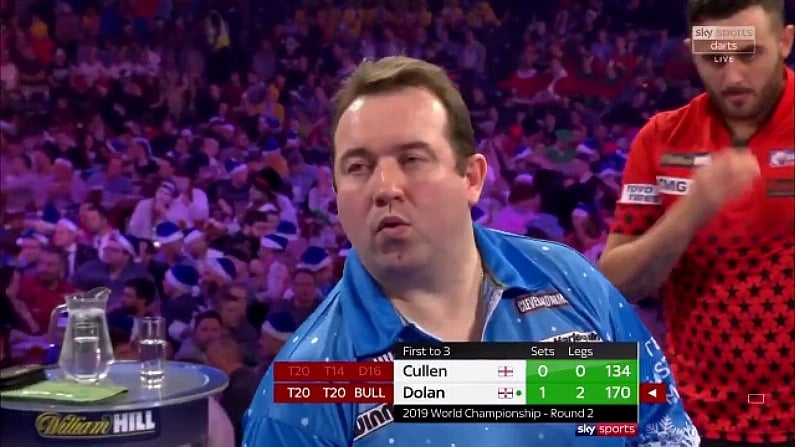 Fermanagh Man Rips It Up To Make Third Round At The Darts