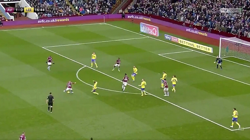 Watch: Conor Hourihane Scores Another Banger For Aston Villa