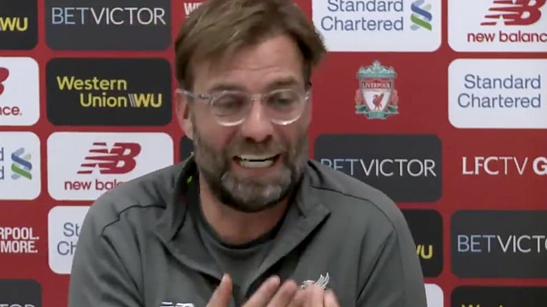 Jurgen Klopp Rails Against 'Bullshit' Liverpool Stat