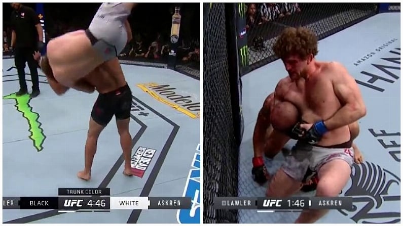 Crazy First Round Between Askren And Lawler Ends With Controversial Stoppage