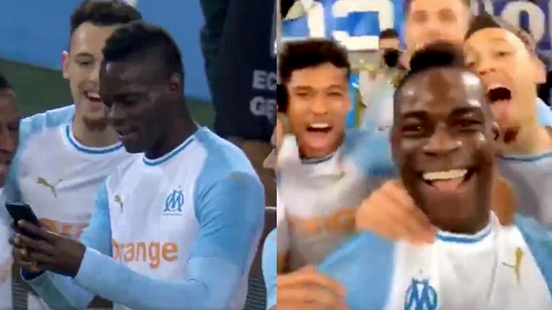 Watch: Classic Balotelli As He Pulls Off A Selfie Celebration For The Ages