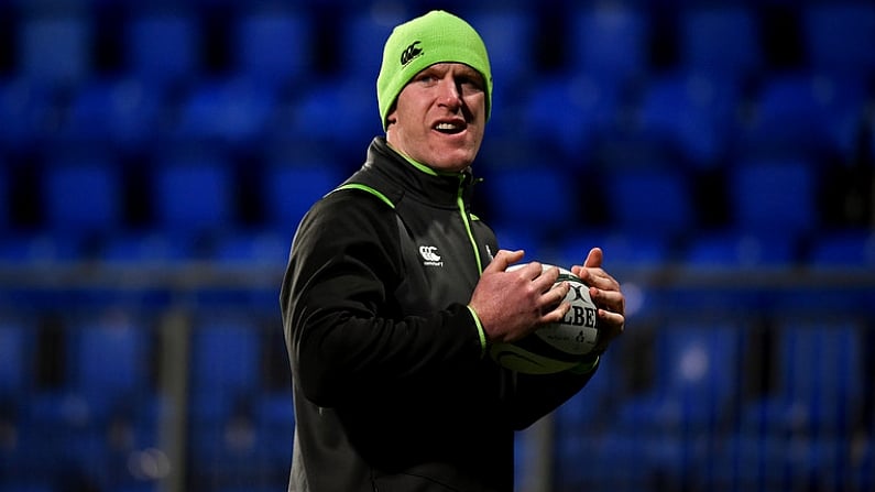 23 February 2018; Ireland assistant coach Paul O'Connell prior to the U20 Six Nations Rugby Championship match between Ireland and Wales at Donnybrook Stadium in Dublin. Photo by David Fitzgerald/Sportsfile