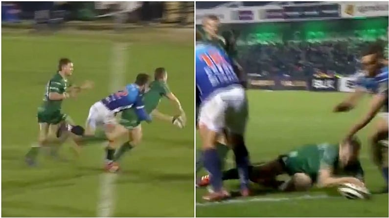 Watch: Jack Carty Becomes Connacht's All-Time Top Scorer With Stunning Try