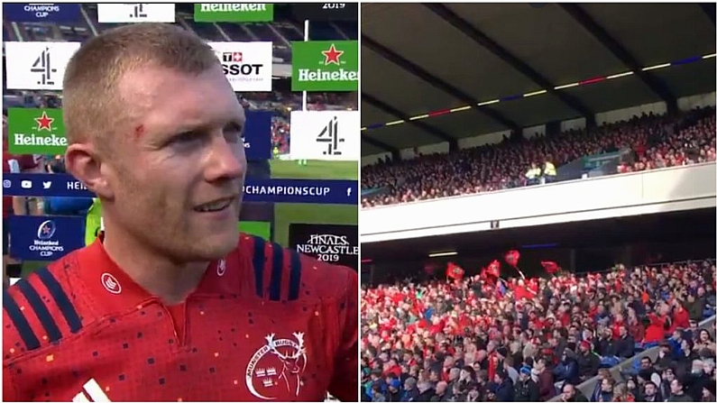 Hero Earls Pays Tribute To Travelling Fans As Munster Progress