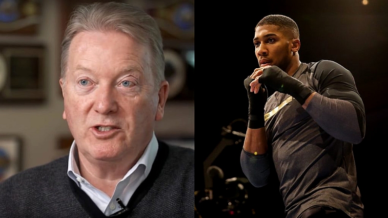 Frank Warren Accuses Eddie Hearn & Anthony Joshua Of Dodging Quality Opponents