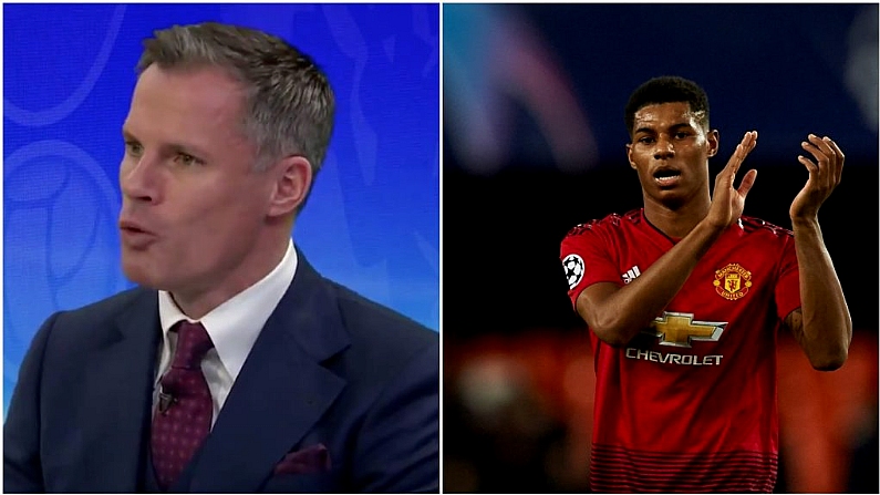 Watch: Jamie Carragher Thinks United Need To Build Their Team Around Rashford