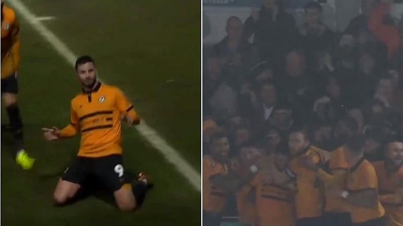 Carlow's Padraig Amond Puts Newport In Dreamland With FA Cup Screamer