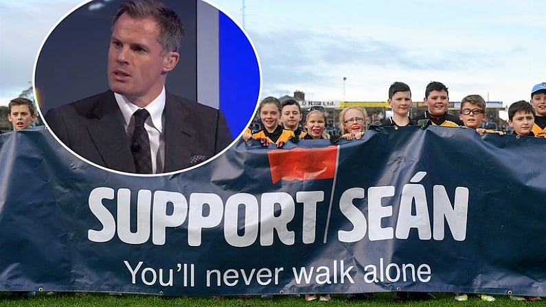 Jamie Carragher Donates £11,000 To Sean Cox Rehabilitation Trust