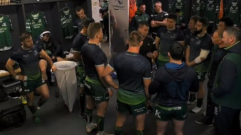 Watch: TG4 Use Insightful Dressing Room 'Ref Mic' Before Connacht Pro14 Clash