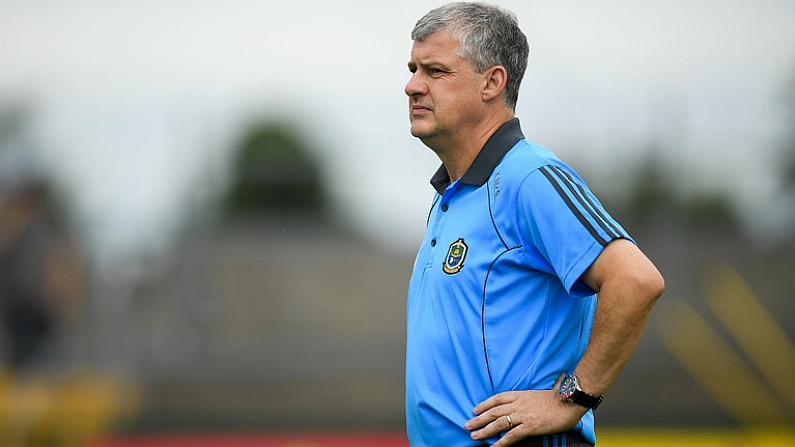 21 July 2018; Roscommon manager Kevin McStay ahead of the GAA Football All-Ireland Senior Championship Quarter-Final Group 2 Phase 2 match between Roscommon and Donegal at Dr Hyde Park in Roscommon. Photo by Ramsey Cardy/Sportsfile