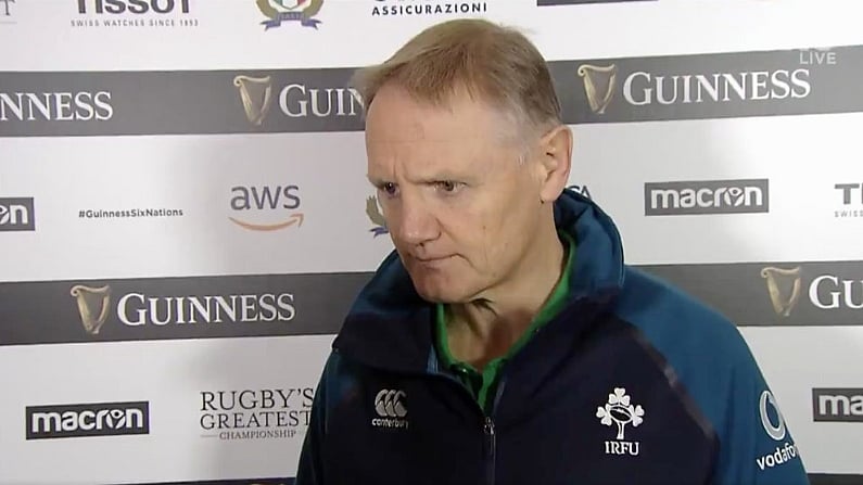 Watch: Joe Schmidt Rues Loss Of Bundee Aki After Shocking Performance