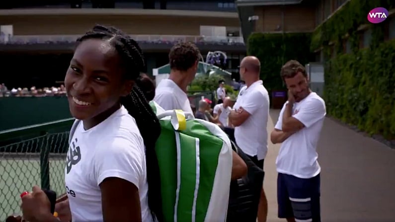 Autographs, Selfies, Practice -- Gauff Gets Used To Wimbledon Stardom