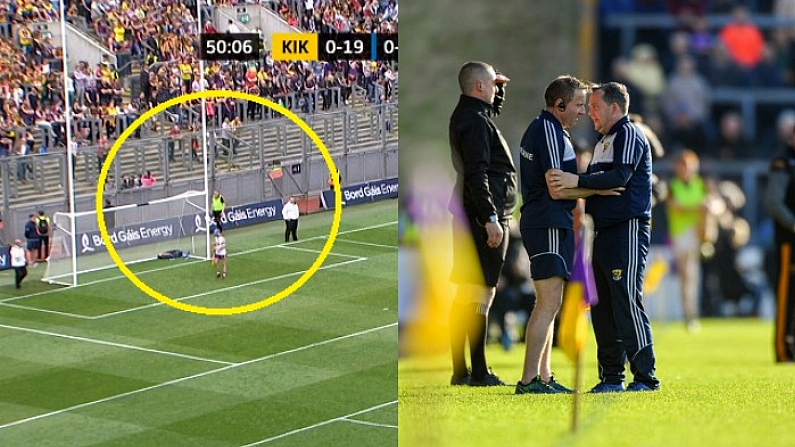 Why Was Wexford Goalkeeper Fanning Talking To A Man In The Stand?