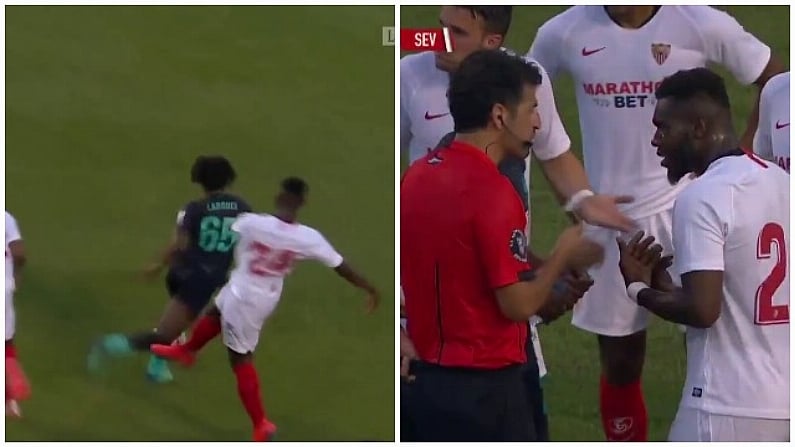 Sevilla Defender Apologises After Shocking Assault Vs Liverpool